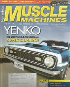 HEMMINGS MUSCLE MACHINES 2007 JULY - YENKO, BOSS 429